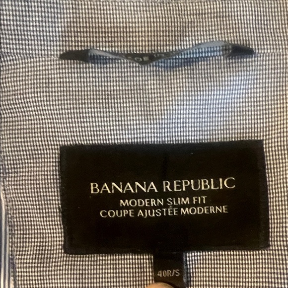 Men's Gray Blue Blazer - Picture 3 of 4